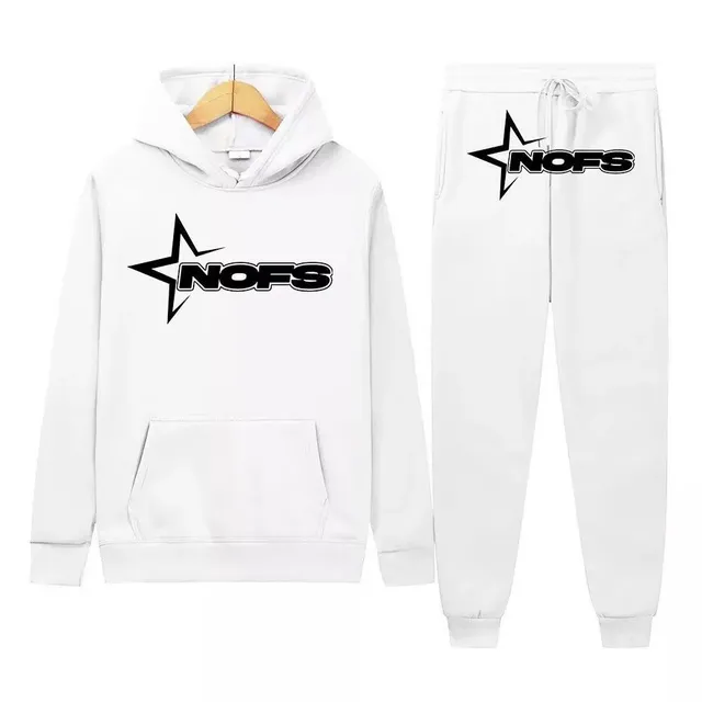 Hoodie and Joggers Set NOFS Star Logo