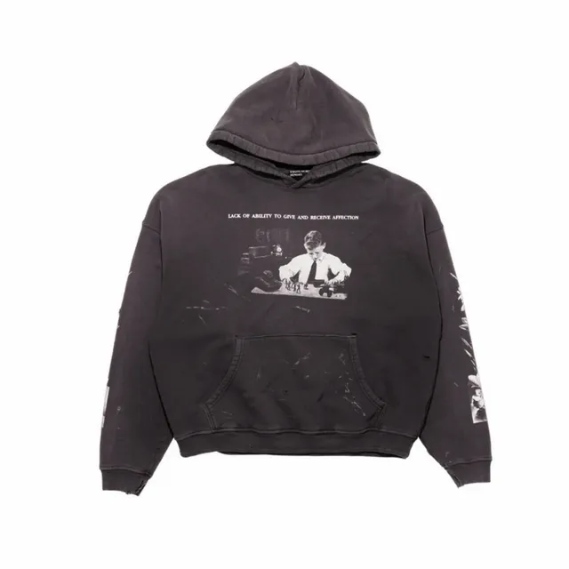 Enfants Riches Déprimés Hoodie Distressed Graphic Print