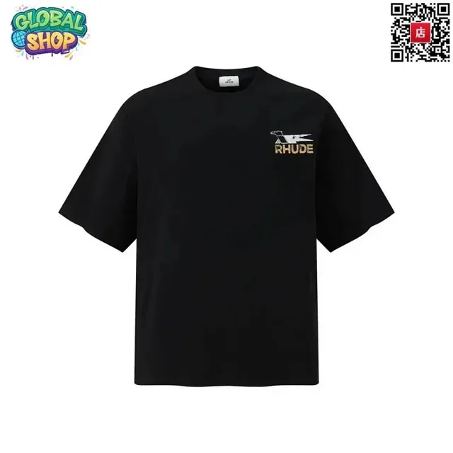 Rhude T-Shirt Embroidered Logo