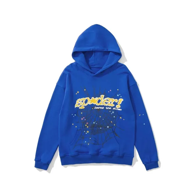 Sp5der Hoodie Spider Web Graphic