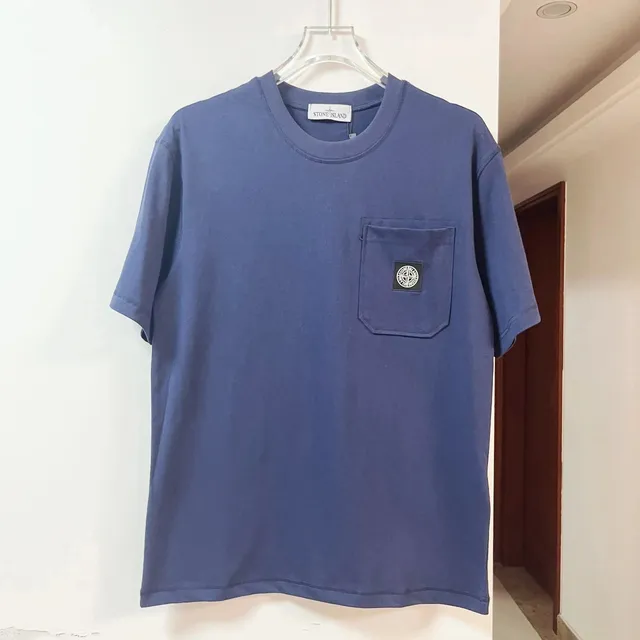 Stone Island Pocket T-Shirt Compass Logo