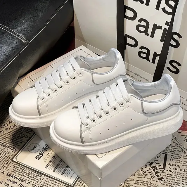 Alexander McQueen Oversized Sneaker White