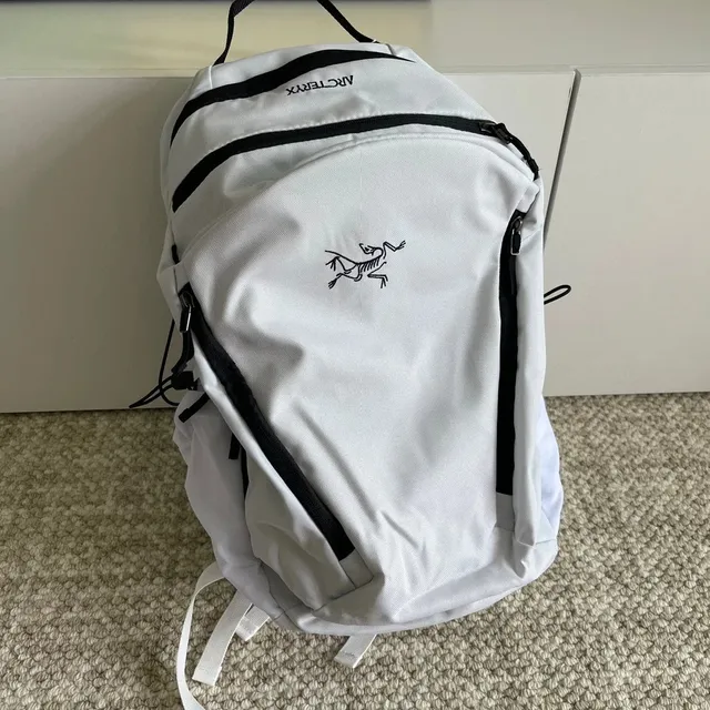 Arc'teryx Backpack White with Black Trim