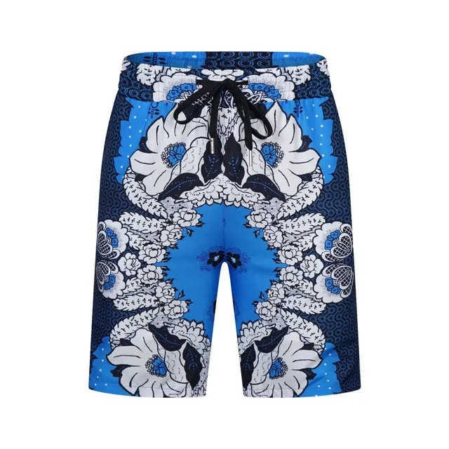 Versace Printed Swim Shorts Baroque Floral
