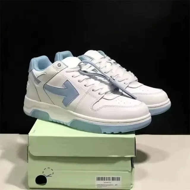Off-White Low Top Light Blue Arrow