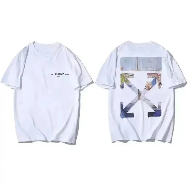 Off-White Arrow Graphic Tee Painted Arrow