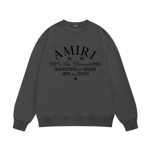 Amiri Crewneck Sweatshirt Arts District Print