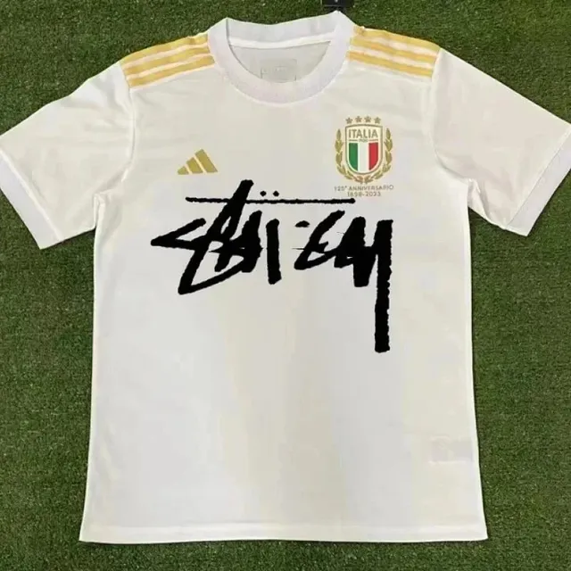Adidas Italy National Team Away Jersey 125th Anniversary x Supreme