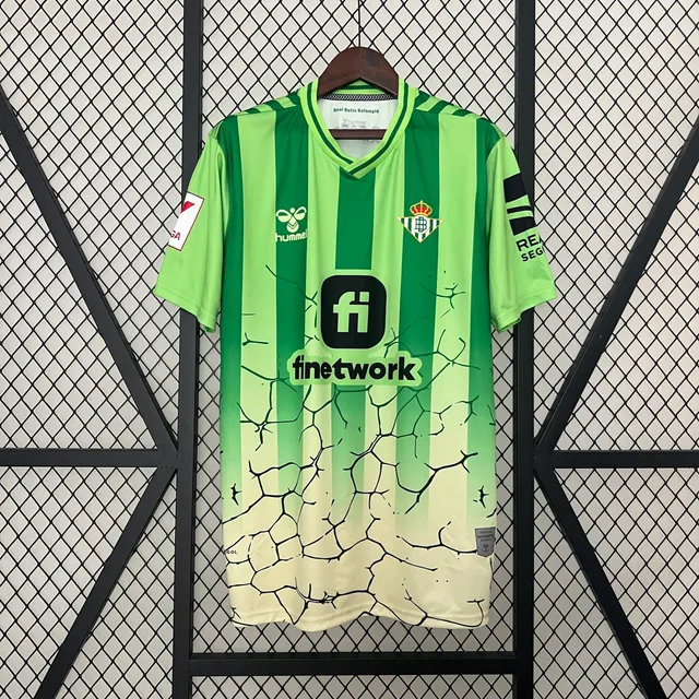 Hummel Real Betis Balompié Home Jersey Cracked Earth Design