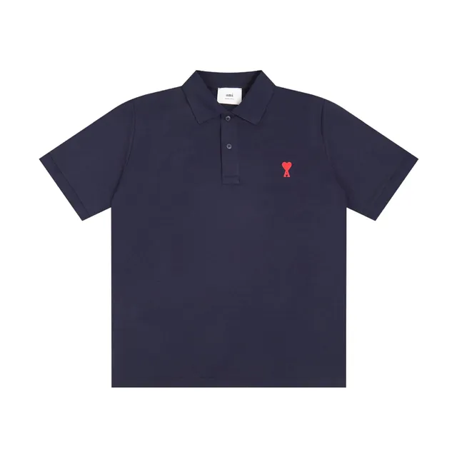AMI Paris Polo Shirt Heart Logo