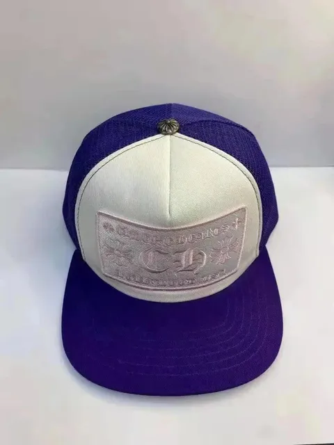 Chrome Hearts Trucker Cap Embroidered Logo Patch