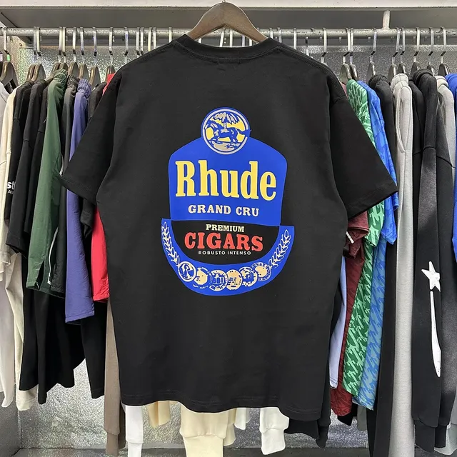 Graphic Tee Rhude Cigars Print