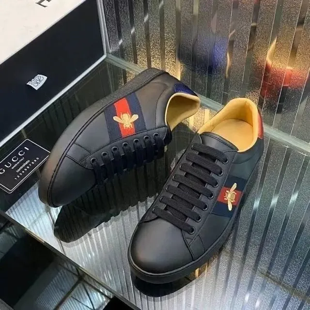 Gucci Ace Sneaker Bee Web Stripe