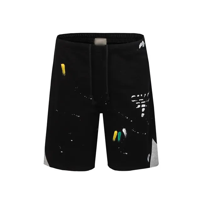 Paint Splatter Shorts Artistic Print
