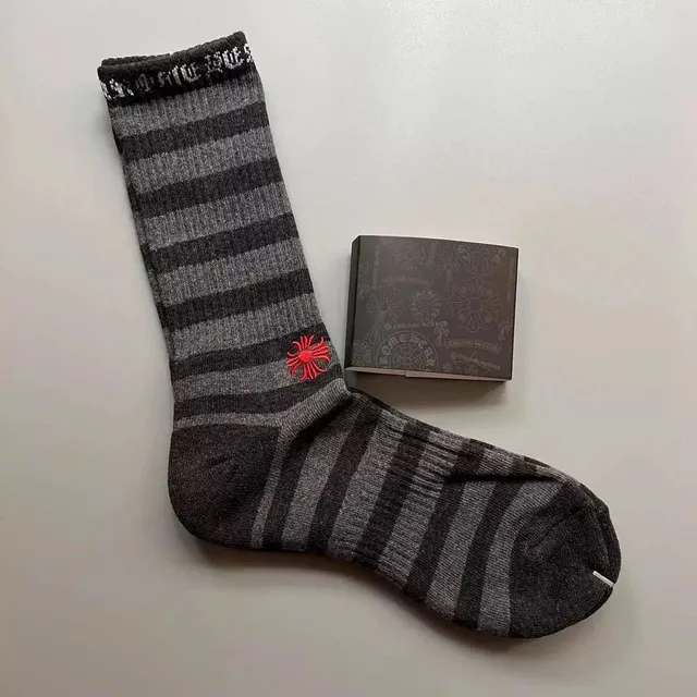 Chrome Hearts Striped Sock