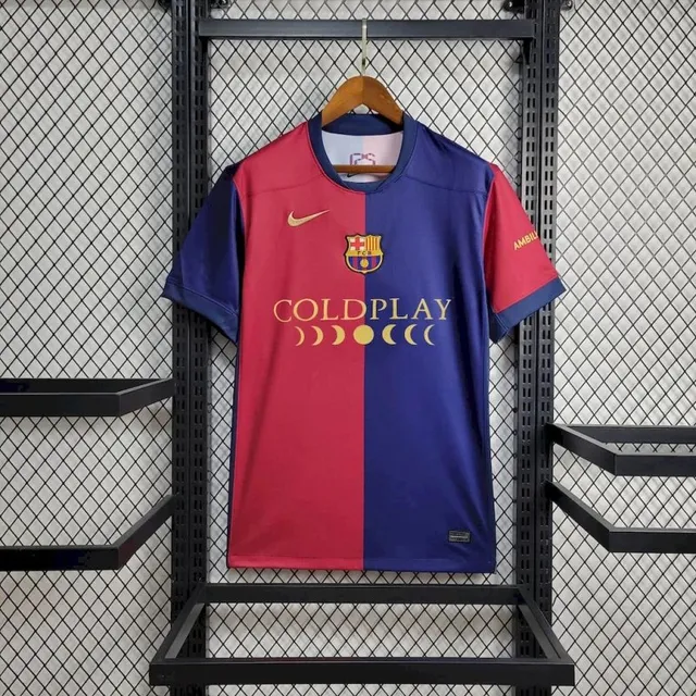 Adidas FC Barcelona Home Jersey Coldplay Collaboration