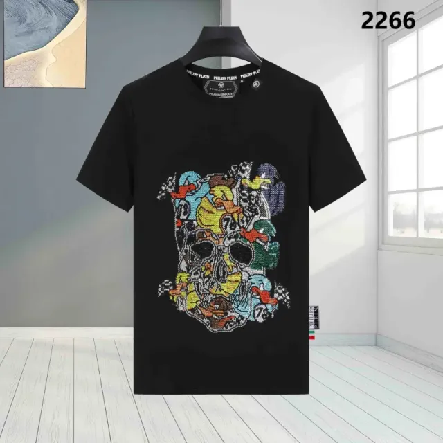 Philipp Plein T-Shirt Crystal Skull Graphic