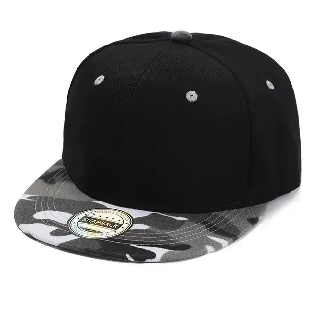 Snapback Cap Camouflage Brim