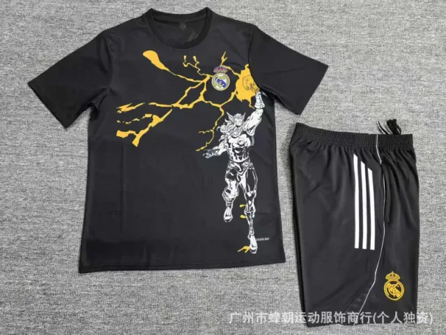 2526短袖皇马黑色【漫威联名款】