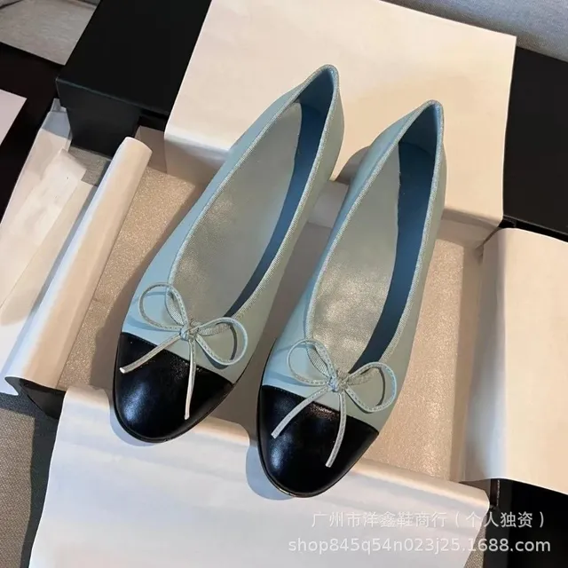 Chanel Bow Loafer Two-Tone Bow