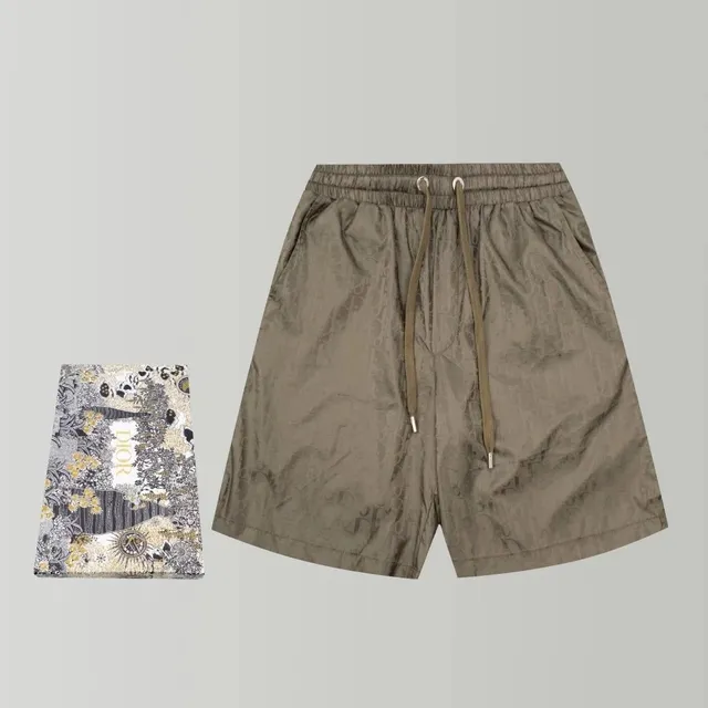 Dior Monogram Shorts Olive Beige