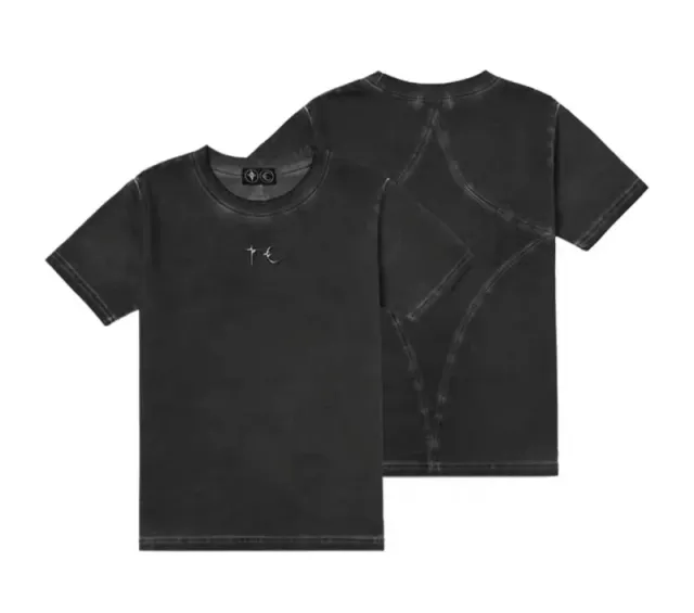 Thug Club T-Shirt Washed Black