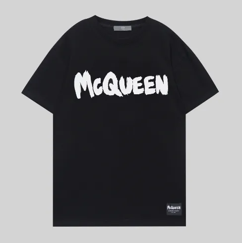 Alexander McQueen Graphic Tee McQueen Logo