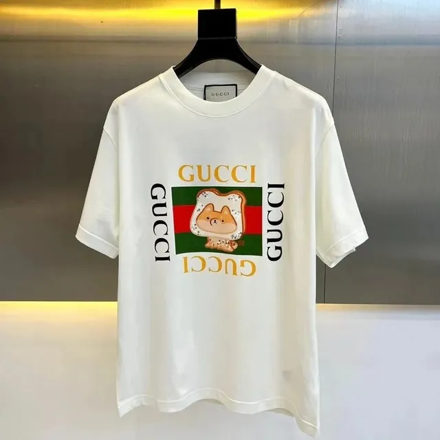 Gucci Graphic T-Shirt Shiba Inu Print