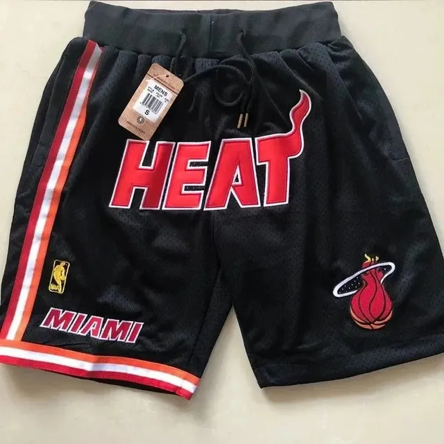 NBA Miami Heat Mesh Shorts Team Logo Edition