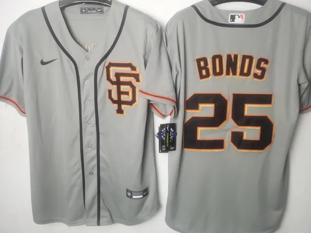 Nike San Francisco Giants Jersey Barry Bonds Name & Number