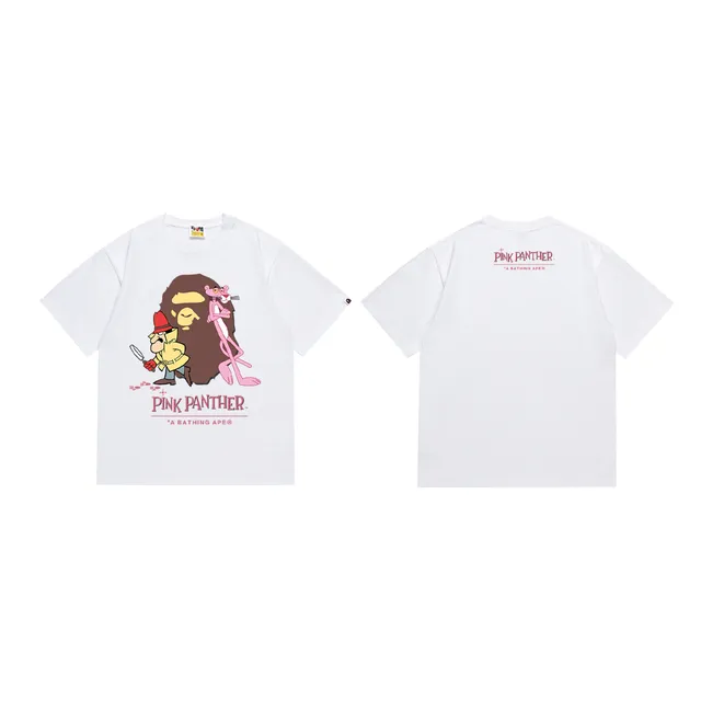 BAPE Graphic T-Shirt Pink Panther x A Bathing Ape