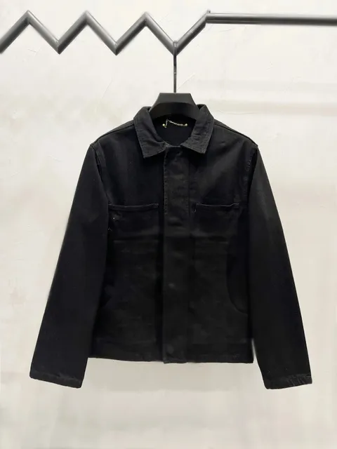 Louis Vuitton Monogram Denim Jacket Black