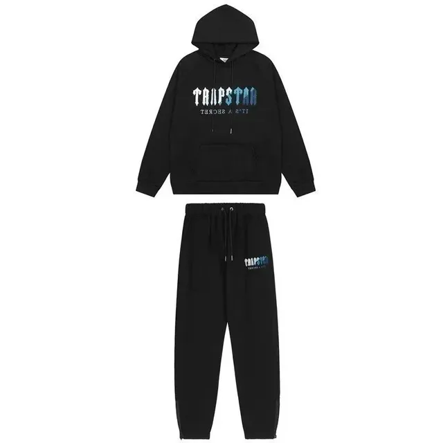 Broken Planet Hoodie and Joggers Set TRAPSTAR Logo Print