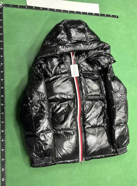 Moncler Down Jacket Glossy Nylon