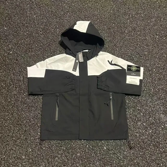 Stone Island Windbreaker Jacket Color-Block