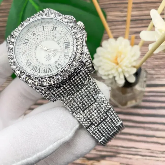 Rolex Submariner Ice Cube Diamond Encrusted