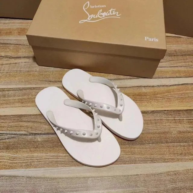 Christian Louboutin Flip-Flop Studded