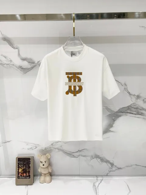 Burberry Logo T-Shirt Checkered TB Monogram