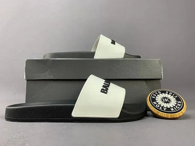 Balenciaga Track Slide Black/White