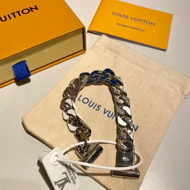 Louis Vuitton Chain Bracelet Monogram World Tour