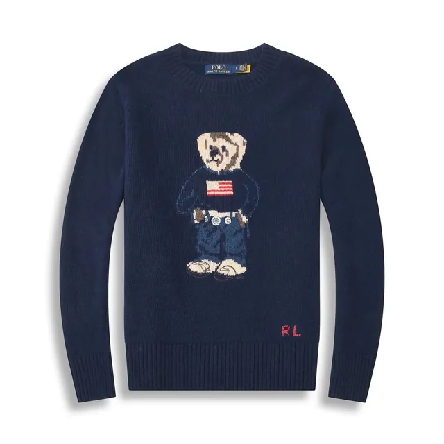 Bear Cardigan Blue