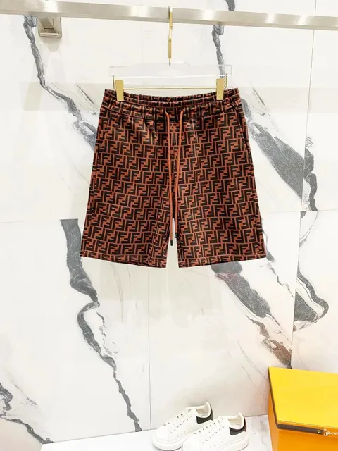 Fendi FF Logo Shorts Monogram Print