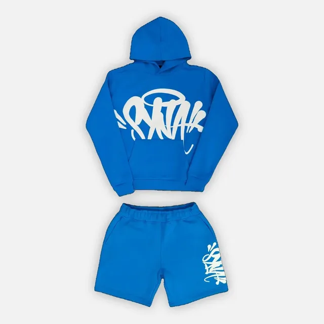 Broken Planet Hoodie and Shorts Set Graffiti Logo