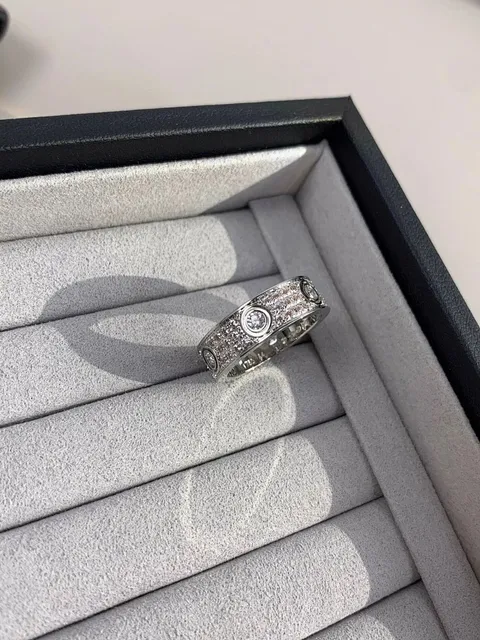 Cartier Juste Un Clou Ring Paved Diamond