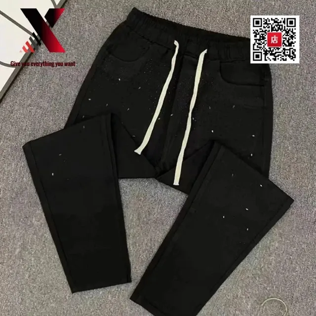 Joggers Embroidered Drawstring