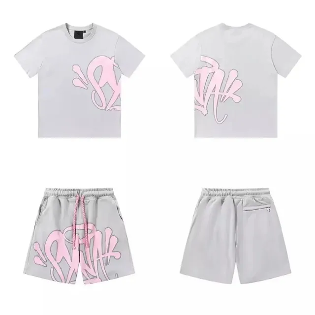 Off-White Graffiti Logo Set Pink Graffiti Print