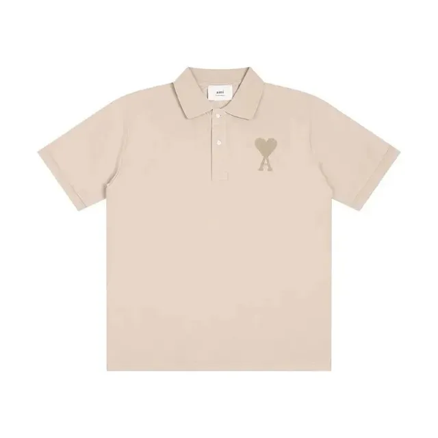 AMI Paris Polo Shirt Heart Logo