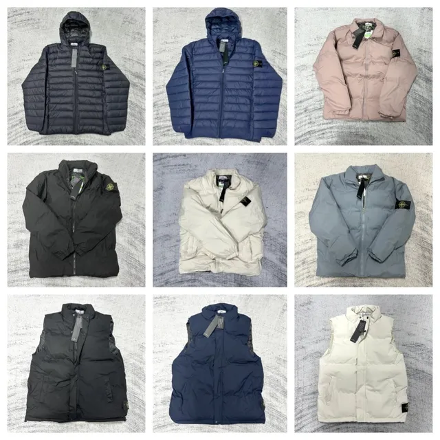 Stone Island Padded Jacket Quilted Hooded