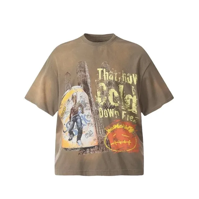 Travis Scott Graphic Tee That's Cold Down Frez