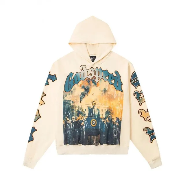 Hoodie Godspeed Graphic Print